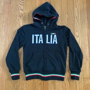 Boys Italia Hooded Jacket